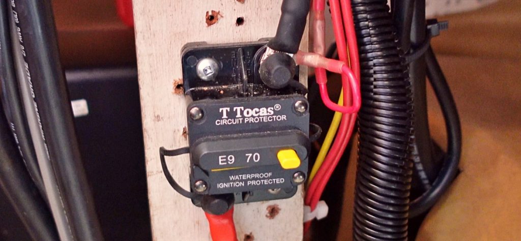70 amp T Tocas Breaker